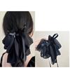Large Bowknot Hair Claws Clip Shark Claw Hair Clips Solid Bow Hairpin Barrettes For Ponytail Women Hair Accessories Headband