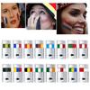Face Body Paint Sticks for Soccer Fans, Hypoallergenic & Washable Face Painting Sticks, Sports Cheering & Party Makeup Kit