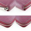 Louis Vuitton Zippy Wallet Purse Red Epi Leather Women Used