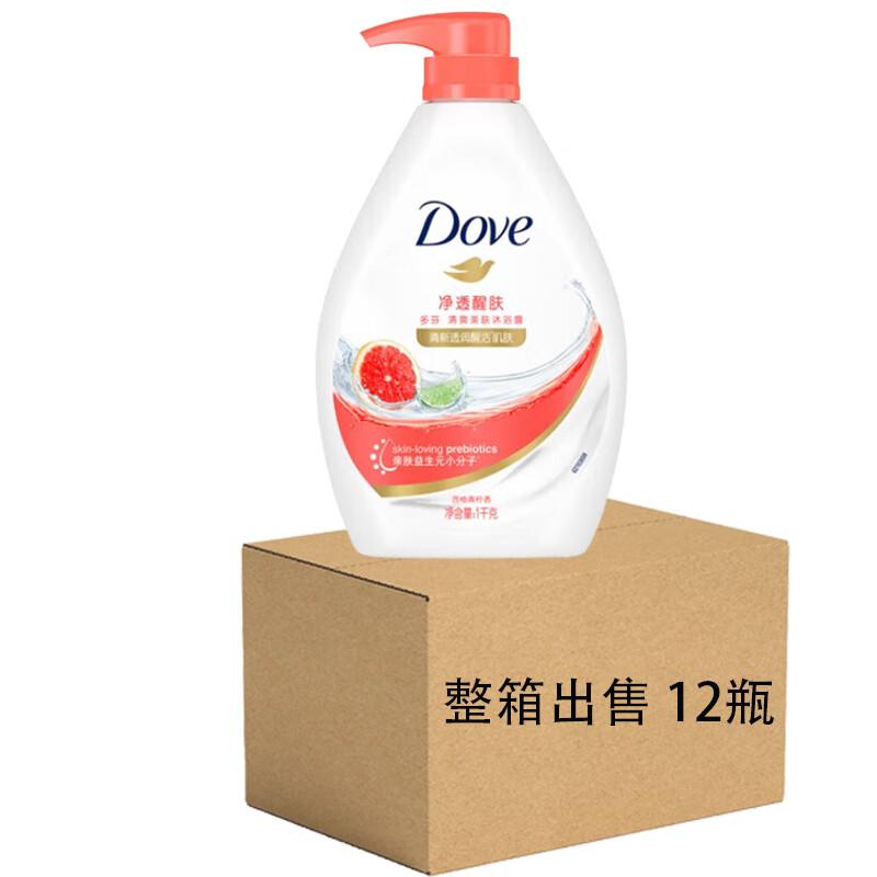 Dove Clear & Refreshing Beauty Shower Gel (Case of 12)