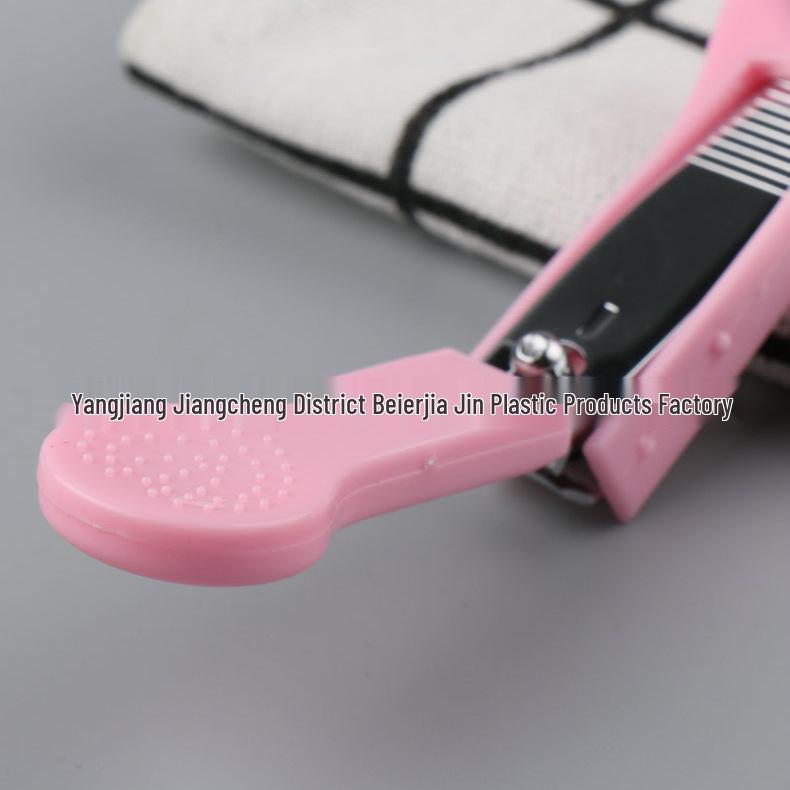Baby Plastic & Stainless Steel Nail Clippers Repair Knife for Household Use