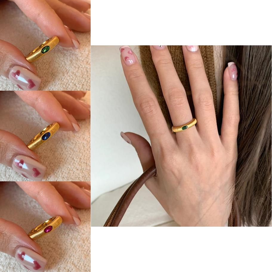 Open Chic Minimalist Design Gold Color Ring For Women Stylish Accessory Fashion