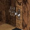 Bathroom Furniture Set with Shelf 3 pcs Reclaimed Wood Engineered Wood