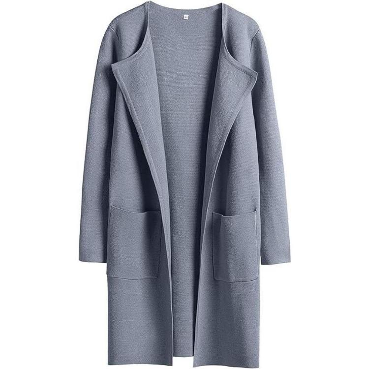 Winter Woolen Coat for Women Lapel Comfort Casual Autumn Autumn Autumn