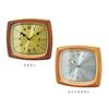 Interform Enoch Wall Clock CL-3853BN Brown Gold W33 x H26 x D5cm