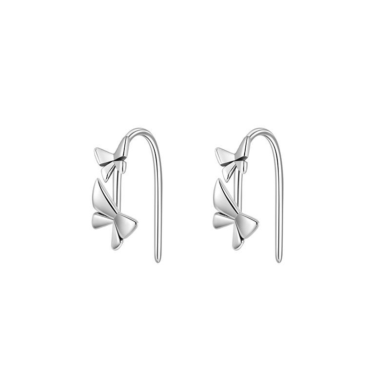 Butterfly Earrings Women's Light Luxury Niche Design Sense French Temperament Stud Earrings Summer Daily Commuter Earrings