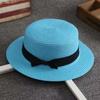 Sommer Hüte Für Frauen Sonnenhut Strand Damen Mode Flache Brom Bowknot Panama Dame Casual Sonne Hüte Für Frauen Stroh hut