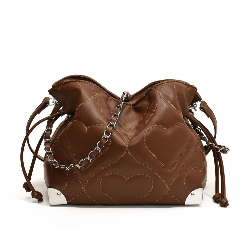 Eimerbeutel für Herbst- und Wintermode, Retro-Diamant, Nischen-einfache Wahl.