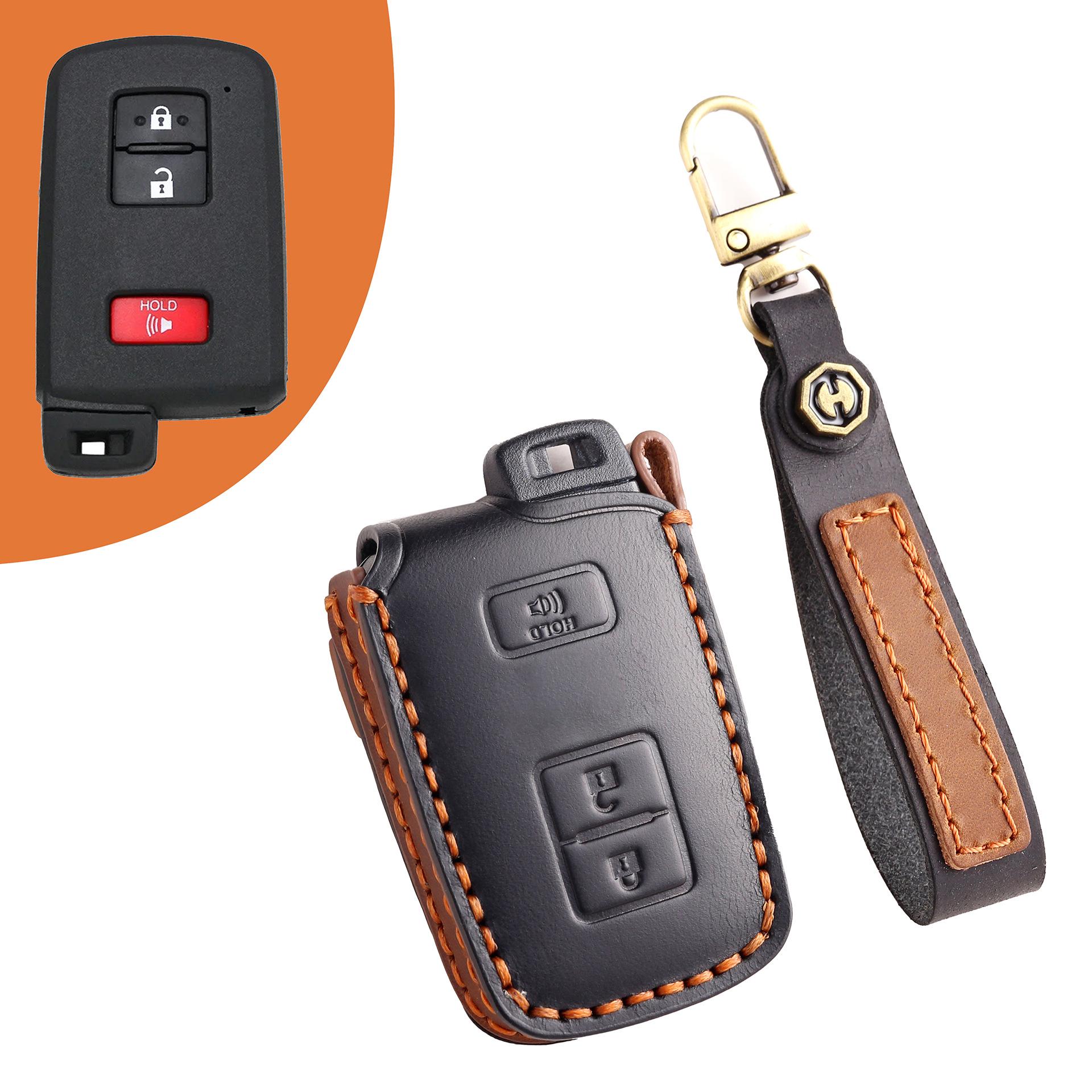 

Сумка для ключей из натуральной кожи для Toyota Camry/Crown/Land Cruiser 09-11