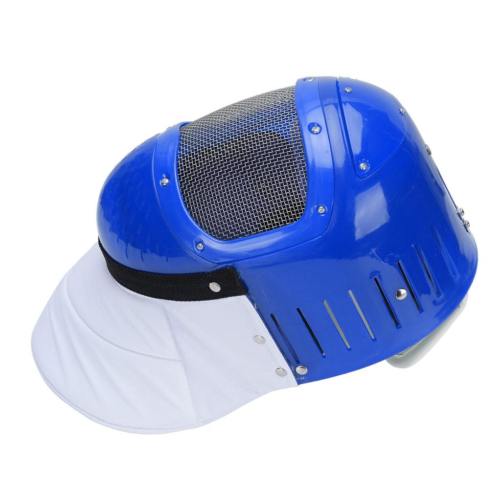Kids Fencing Face Guard Breathable Metal Mesh Helmet Protective Cover for Foil Sabre Epee Use