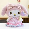 Sanrio Kuromi My Melody Pochacco Plush Toy 40Cm Large Size With Lollipop Dress Squishy Stuffed Animal Doll For Birthday Gift