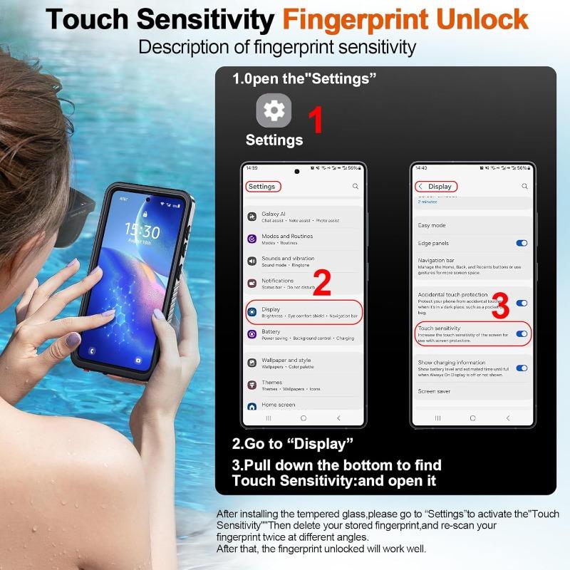 IP68 Wasserdichte Hülle für Samsung S26 Ultra S25 S24 Ultra Plus A57 A37 Vollkörper Schutzhülle Schwimmen Unterwasser Tauchen Fundas Ohne Stift