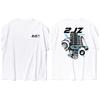 New 2JZ Turbo Engine JDM Cultural Engine Graphic Print Fashionable Casual Highquality Breathable Unisexs Roundneck Tshirt