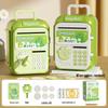 Smart Piggy Bank: Automatic Money Rolling, Fingerprint Lock, Sound & Light Features for Kids