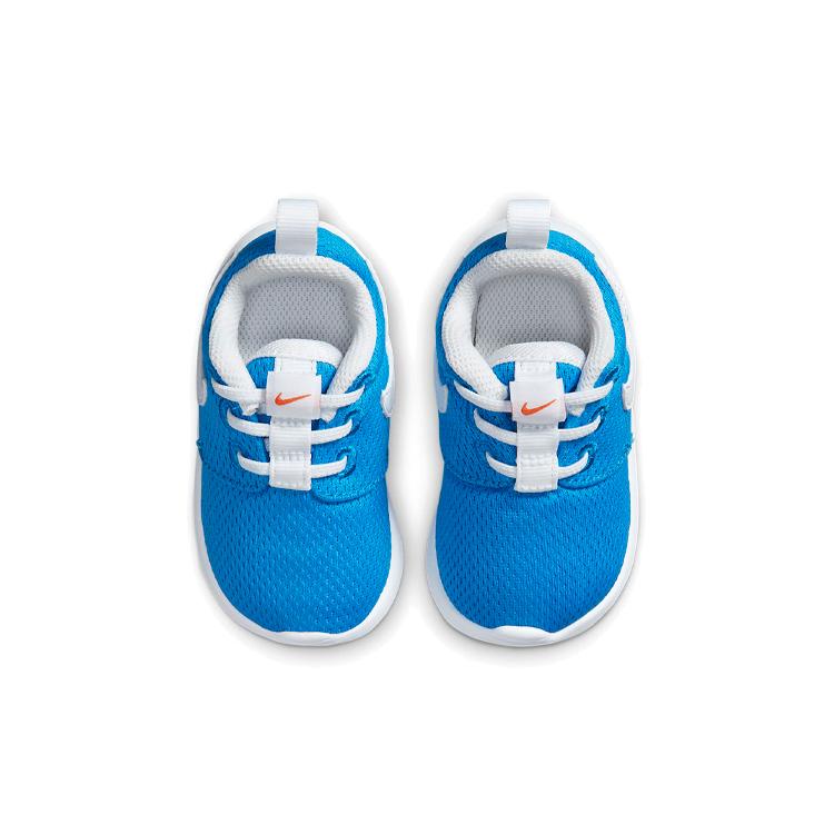 Nike Roshe One Low top Toddler Shoes White Blue Infant And Toddler 749430-422