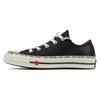 Converse Womens Chuck 70 Low 'Love Graphic - Black' (women's Sizes) Black Skate Shoes 563473C