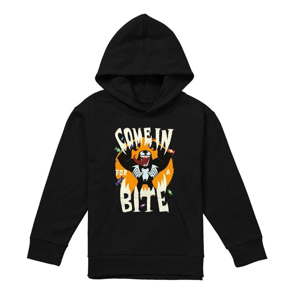 Venom Childrens/Kids Bite Pull Over Hoodie