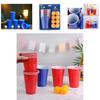 Premium Quality 16oz American Beer Ping Pong Party Cups With Durable Design For Fun Games