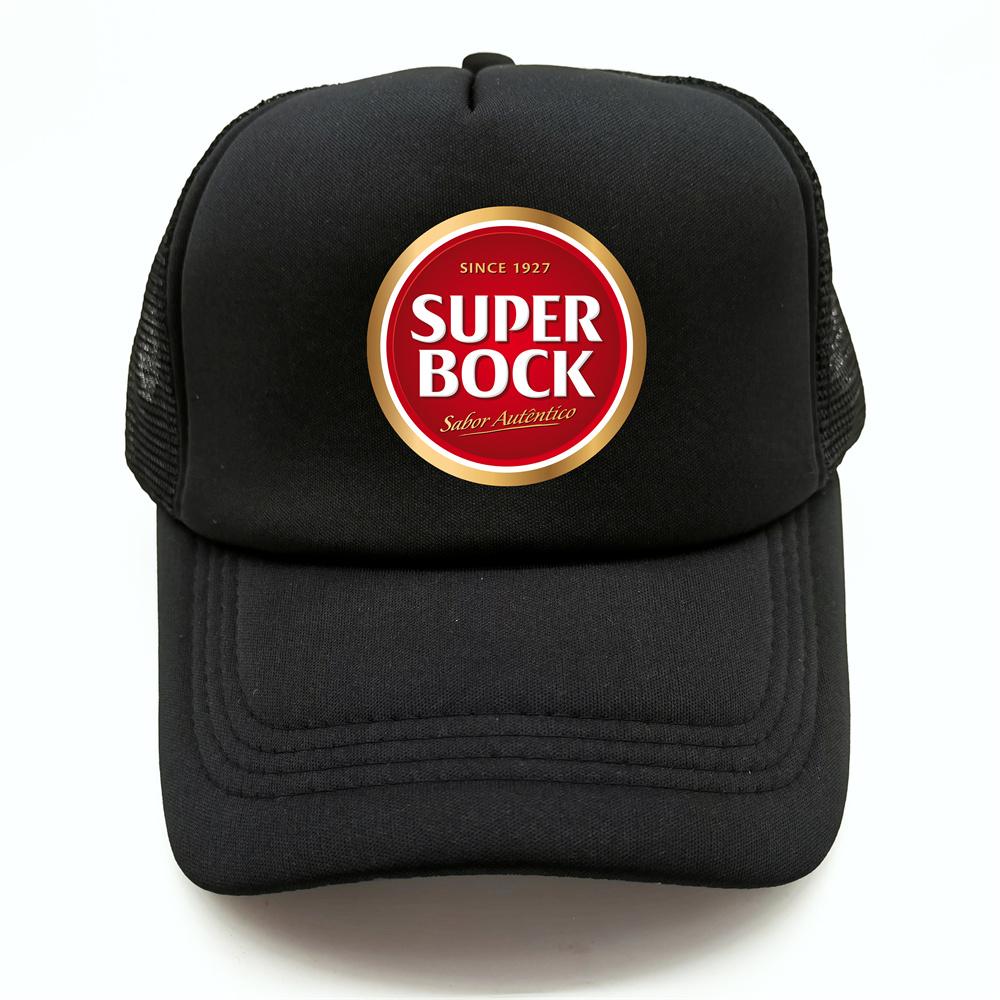 Berretto Trucker Super Bock Unisex Cappello Divertente Cappellino da Baseball Fresco Estivo Cappellini Unisex a Rete