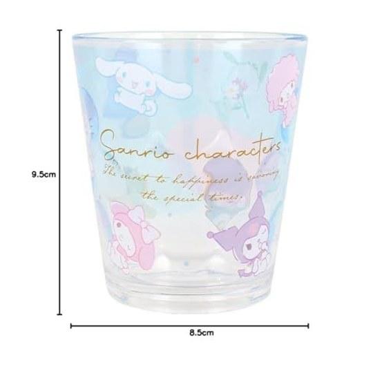 Ts Factory Sanrio Tuxedo Sam Hello Kitty Cinnamoroll My Melody Kuromi Badtz-Maru Hangyodon Pochacco Sweet Piano Pompompurin Dot Tumbler Collection