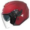 KOMINE FL Composite FRP Jet Helmet for Mat Metal Red L HK-172 Motorcycles,