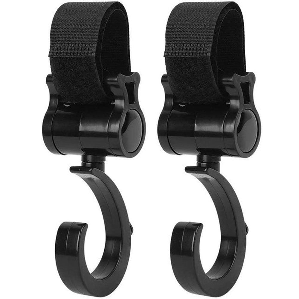 

Wheelchair Organizer Carriage Bag Hooks Pram Hooks Baby Stroller Hooks Mommy Hooks Bag Hanger 2Pcs