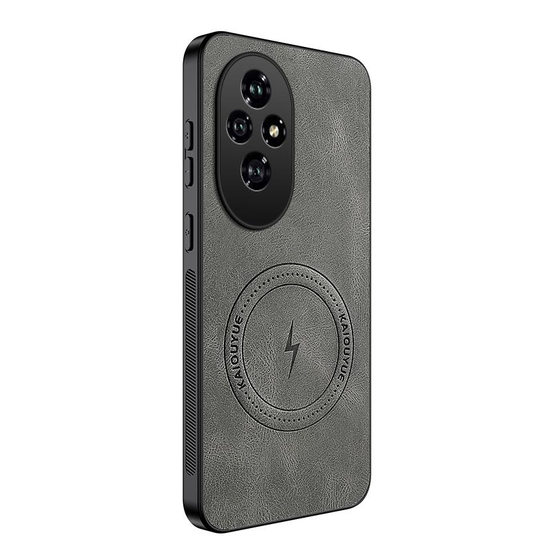 For Honor 200 Pro New Style Magnetic Leather Phone Case For Honor 200 Pro Ultra-Thin Matte Comfortable Shockproof Cover Cases