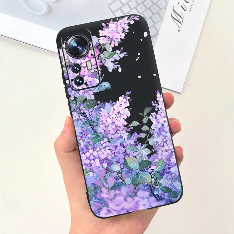 For Xiaomi Mi 12 Lite 5G Case Cute Fashion Cartoon Cover Soft Silicone Phone Case For Xiaomi Mi 12 12X Mi12 Pro 5G Fundas Bumper