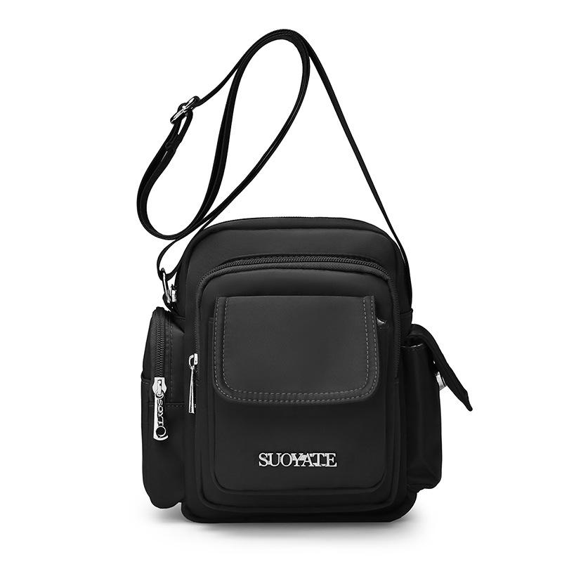 Water-repellent Nylon Bag Travel Shoulder Bag Women's Crossbody Bag Small Square Bag