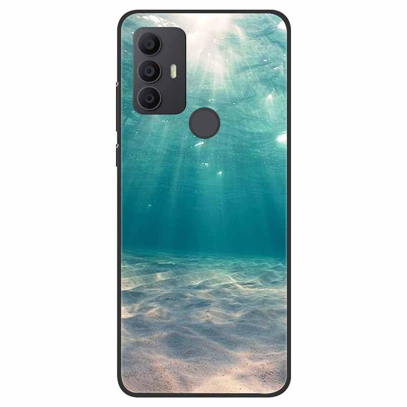 For TCL 30 SE Case 305 306 Soft Silicone Cool Cartoon coque For TCL 306 305 Back Cover Para TCL 30SE Cases Fashion TPU Fundas