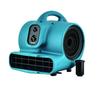 Vloerblazer XPOWER Luchtverplaatser Tapijtdroger 350W Ventilator met Timer & Grapefruit geurparels P-450T