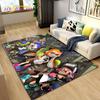 Splatoon,PC Game Gamer Cartoon Area Rug,Carpet Rug for Living Room Bedroom Sofa Doormat Decoration, Kids Play Non-slip Floor Mat