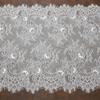 (3 Meters/lot) 60cm Floral Embroidered Eyelash Lace Ribbon Clothing Accessories Lace Material Handmade