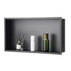 Shower Niche 33.0x63.5x10.2cm Recessed Wall Shelf Stainless Steel