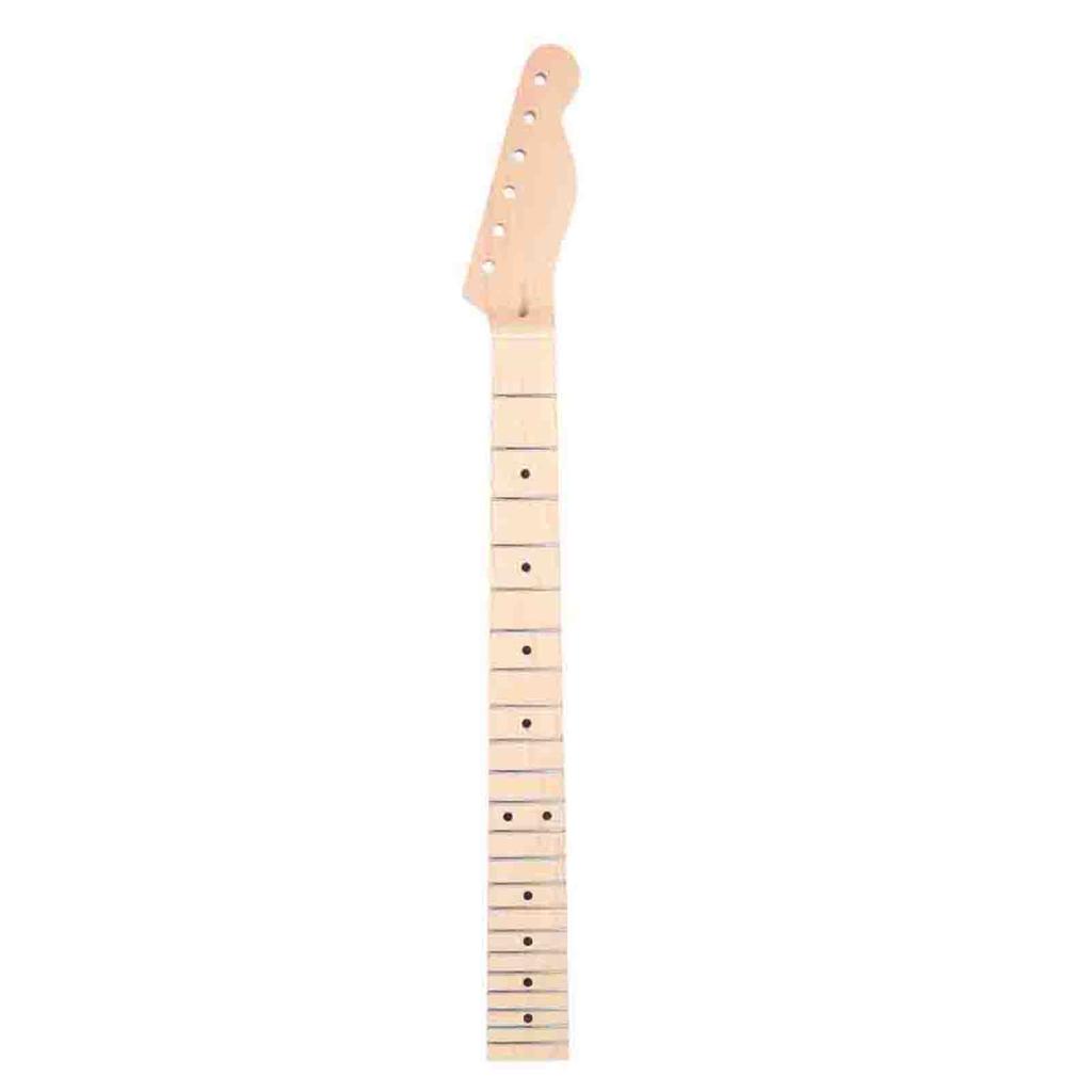 22 Skirsniai Juodi Žymėjimo Taškai Klevinis Elektrinės Gitaros Kaklas TL Stiliaus Gitaroms(be Postmedial linijos)