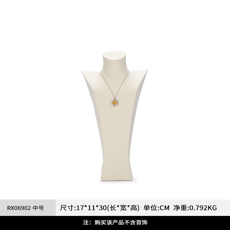 Premium Jewelry Display Stand Luxury Necklace Pendant Bust Counter Showcase Props