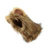 1Pcs Pet Lion Hat Dog Cat Wacky Costume Hat for Halloween Parade Photo Shoot Easy On Off Hook and Loop Fastener S