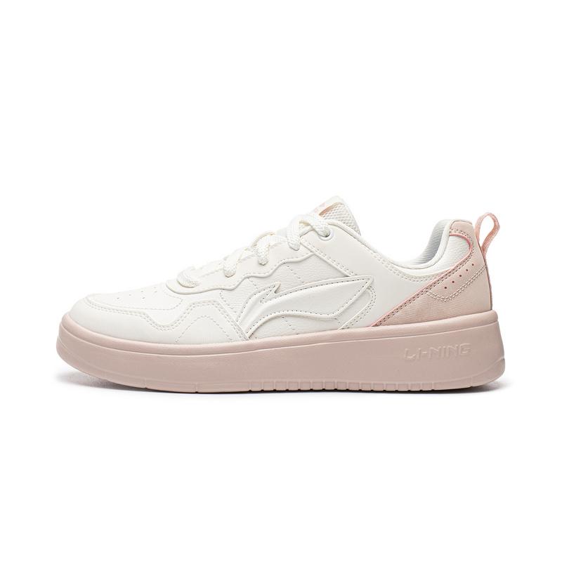 Li Ning Casual Shoes Women s Low Top Mist White/Quiet Purple AGCW490-3 37