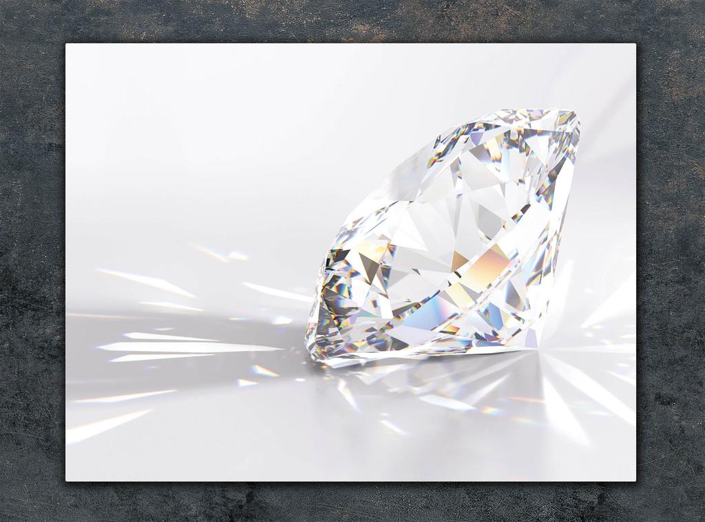 SZKLANA DESKA DO KROEJNIA 30x22 DIAMENT