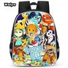 Mind Secret Service 2Ide Out Simple Cute Backpack Student School Bag Backpack