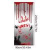 PE Blood Fingerprints Door Stickers Decorative Halloween Decorative Door Sticker  Bathroom Rooms