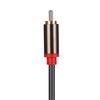 Aluminum Alloy Casing for RCA Audio Cable Tinned Copper Wire Amplifier Cable  TV