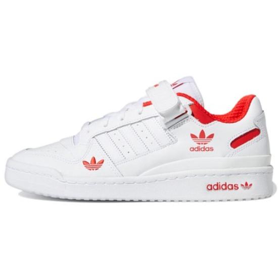adidas Forum Low Cloud White Red 2021 - H01674 EU 44