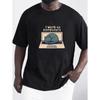 European Size I Work On Computers Print T Shirt, Tees For Men, Casual Short Sleeve T-shirt For Summer