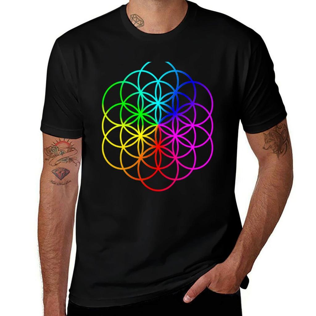 Flower Of Life The flower of life TShirt Sporty Breathable Short Sleeve TShirt