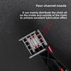 Motorcycle Chain Oiler Spray Gear Mess-Free Chain Wax Chain Cleaner Attachment Motorcycle Chain Lube Oiler Tool for Motorcycle