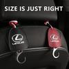1Pcs PU Leather Car Seat Back Hooks Interior Accessories For Lexus F SPORT LBX NX RX 350h 450h ES UX 300e GS GX IS LS LX CT LC