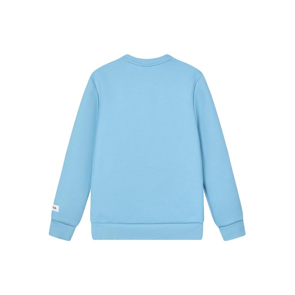 New FILA X V&A LIANMINGKUAN Sweatshirt Men's Ring Focus Blue F11M418201F-BU