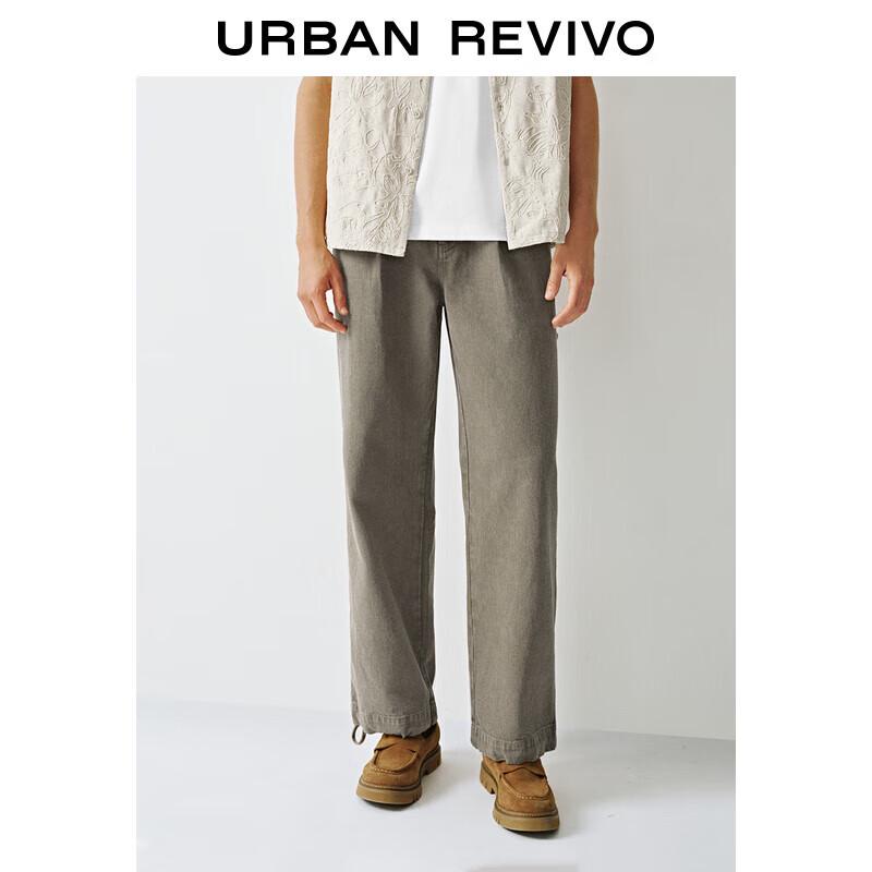 UR Men s American Street Washed Wide-Leg Pants 34