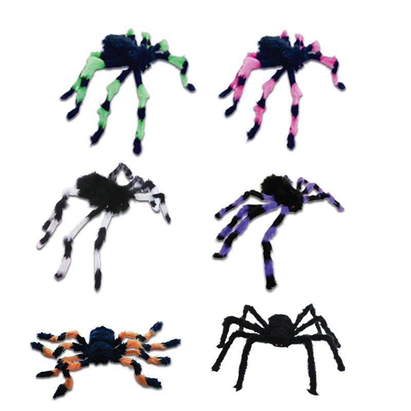 Fake Spider Realistic Plush Tricky Toy Spider Model High Simulation Toy Prank Halloween